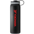 40 oz. Matted 24 HOURS Insulated Stainless Steel Bottle